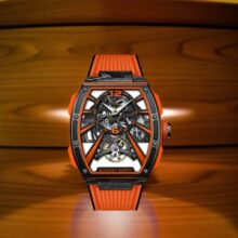 Montre Bonest Gatti Automatique tonneau carbone & acier – Image 10