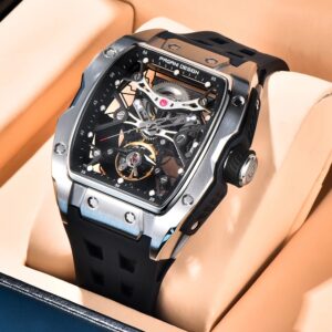 Montre Homme Pagani Design Tonneau et Mouvement Quartz Japonais – Image 7