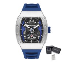 Montre MEGIR homme Automatique mécanique squelette sport – Image 3