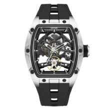 Montre MEGIR Sport mécaniques Silicone mouvement automatique lumineuse – Image 9