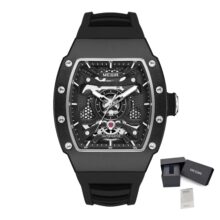 Montre MEGIR homme Automatique mécanique squelette sport – Image 2