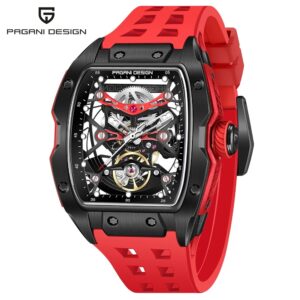 Montre Homme Pagani Design Tonneau et Mouvement Quartz Japonais – Image 2