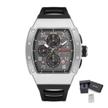 Montre MEGIR Sport en acier Quartz chronographe Date – Image 2