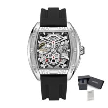 Montre MEGIR homme Automatique squelette sport – Image 3