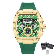Montre MEGIR homme Chronographe sport militaire étanche – Image 1