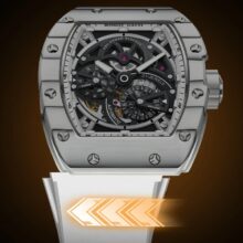 Montre BONEST GATTI Lunette en Fibre de Carbone, Tonneau – Image 5