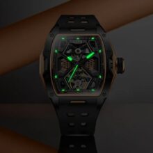 Montre Bonest Gatti Automatique squelette tonneau sport-luxe – Image 2