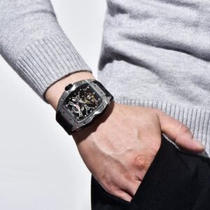 Montre Homme Pagani Design Tonneau et Mouvement Quartz Japonais – Image 6