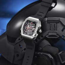 Montre automatique PAGANI DESIGN Squelette homme, en acier inoxydable – Image 10