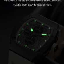 Montre MEGIR Sport en acier Quartz chronographe Date – Image 6