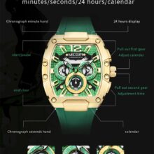 Montre MEGIR homme Chronographe sport militaire étanche – Image 5