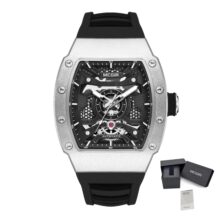 Montre MEGIR homme Automatique mécanique squelette sport – Image 4