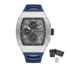 Montre MEGIR Sport en acier Quartz chronographe Date – Image 5