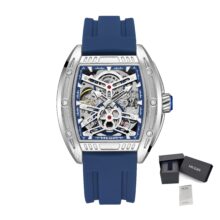 Montre MEGIR homme Automatique squelette sport – Image 5