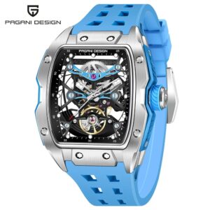 Montre Homme Pagani Design Tonneau et Mouvement Quartz Japonais – Image 3