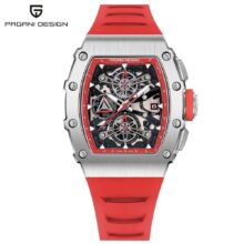Montre automatique PAGANI DESIGN Squelette homme, en acier inoxydable – Image 8