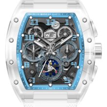 Montre Bonest Gatti Automatique squelette tonneau verre K9 – Image 6