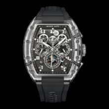 Montre Bonest Gatti Automatique squelette tonneau verre K9 – Image 3