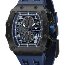 Montre Tsar Bomba Quartz , calendrier et chronographe – Image 2