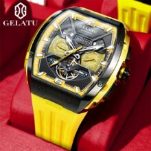 Montre Gelatu 6013 Automatique squelette multifonction – Image 13