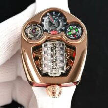 Montre Bugatti moteur V16 inspiré Jacob & Co – Image 12