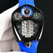 Montre Bugatti moteur V16 inspiré Jacob & Co – Image 6