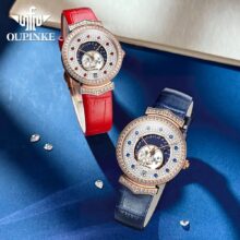 Montre femme OUPINKE « Advanced Full Diamond » Quartz – Image 4