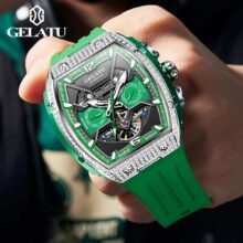Montre Gelatu 6016 Automatique squelette sport-luxe – Image 8