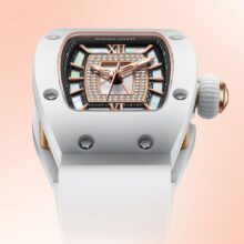 Montre Femme Bonest Gatti Automatique squelette céramique & moissanite – Image 6