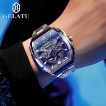 Montre Gelatu 6013 Automatique squelette multifonction – Image 7