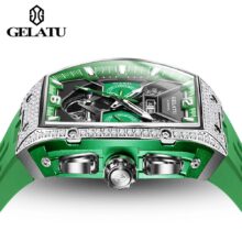 Montre Gelatu 6016 Automatique squelette sport-luxe – Image 13