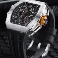Montre Tsar Bomba Quartz , calendrier et chronographe – Image 8