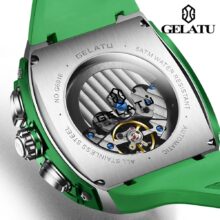 Montre Gelatu 6016 Automatique squelette sport-luxe – Image 12