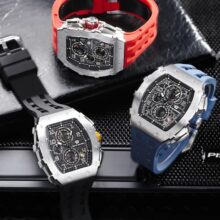 Montre Tsar Bomba Quartz , calendrier et chronographe – Image 10