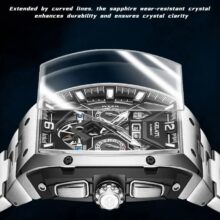 Montre Gelatu 6013 Automatique squelette multifonction – Image 10