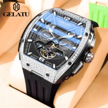Montre Gelatu 6016 Automatique squelette sport-luxe – Image 5