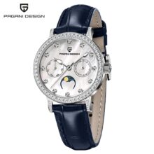 Montre Pagani Design Quartz phase de lune & calendrier – Image 2