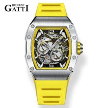 Montre Bonest Gatti Automatique squelette ghost-speed en acier 361L – Image 1